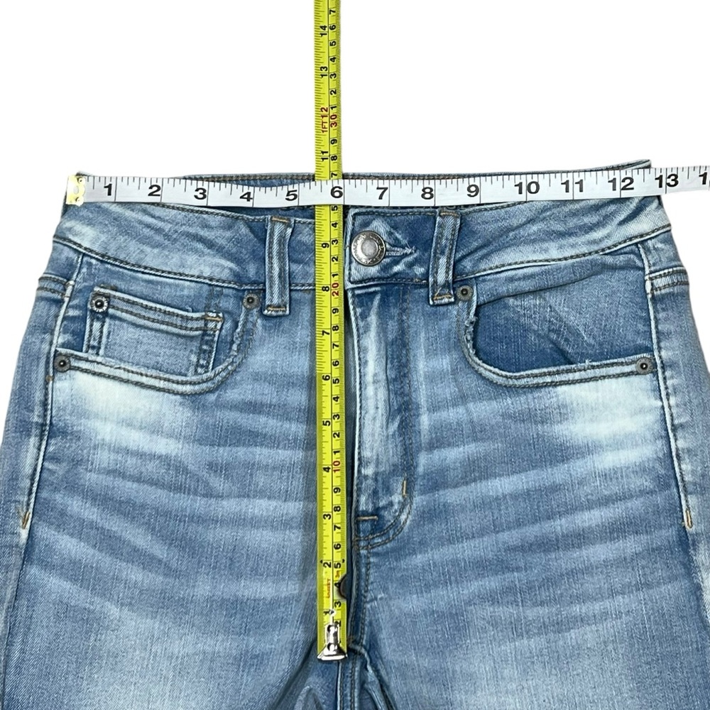 American Eagle Outfitters Light Blue Denim Jean Shorts